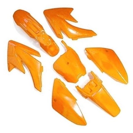Plásticos CRF70 Kit - Laranja