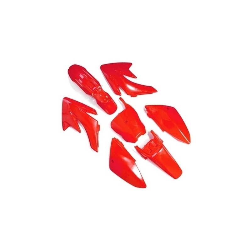 Plásticos CRF70 Kit - Vermelho
