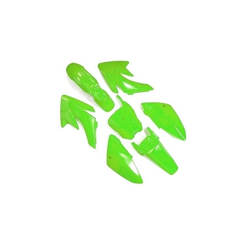 Plásticos CRF70 Kit - Verde