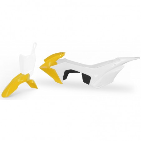CRF110 Plastic Kit - Yellow / White