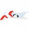 CRF110 Plastic Kit - Red / White