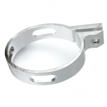 Exhaust bracket Oval aluminum