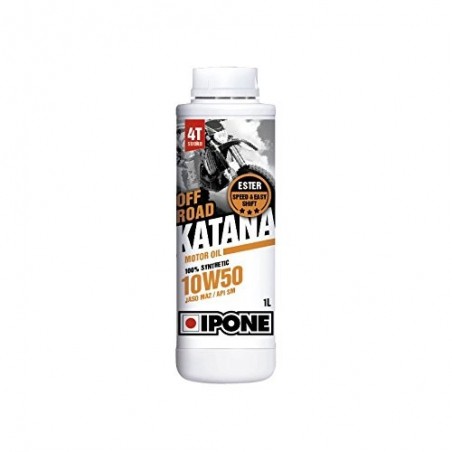 Oil IPONE Katana Off-Road - 4-stroke Fully synthetic 10w50 - 1L