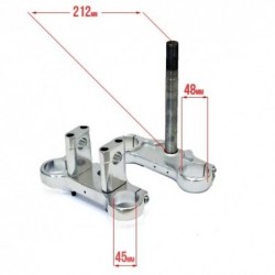 Triple clamp set ø45 / 48mm