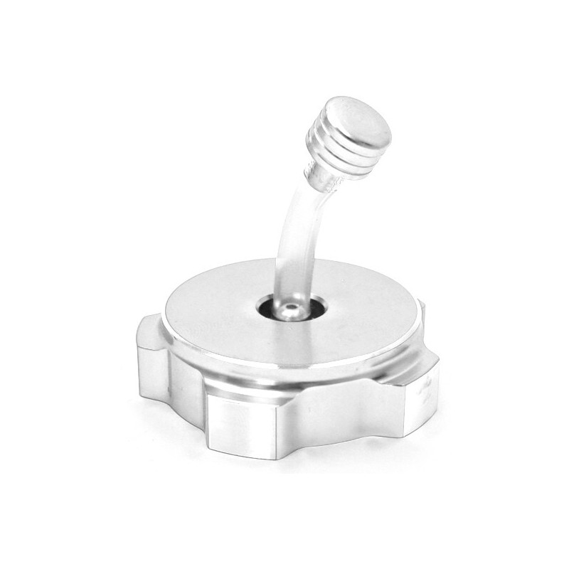 Fuel Cap CNC -  Silver