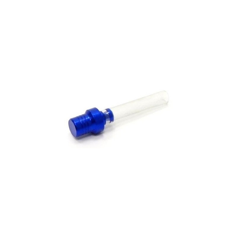 Anodized Valve Hose Tank Cap - Blue