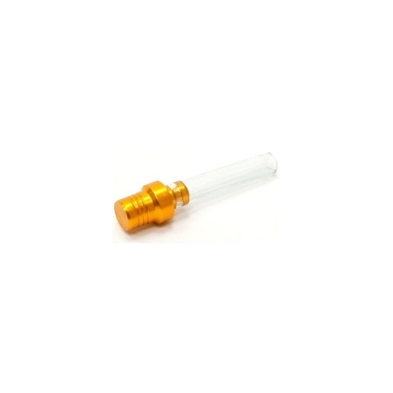 Anodized Valve Hose Tank Cap - Gold