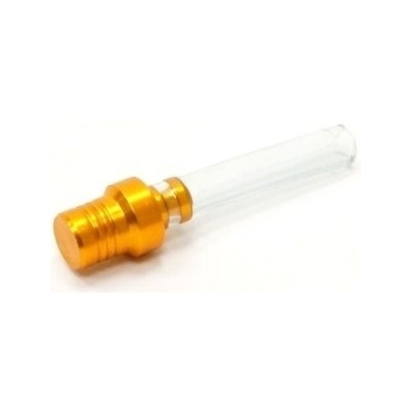 Anodized Valve Hose Tank Cap - Gold