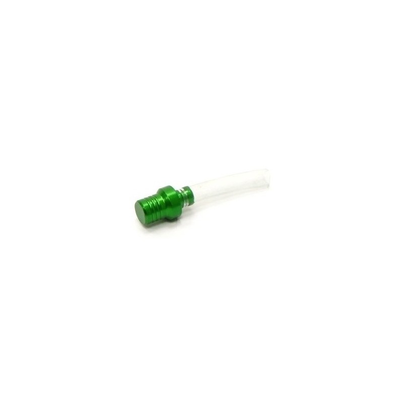 Anodized Valve Hose Tank Cap - Green
