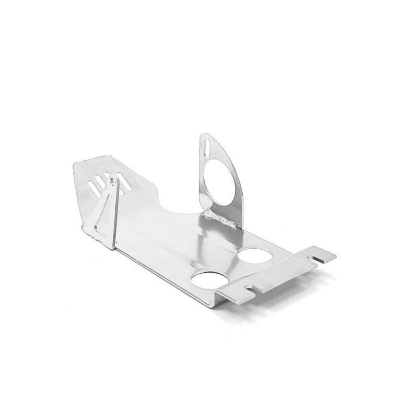 Engine protection plate for engine with E-starter - Silver