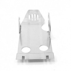 Engine protection plate for engine with E-starter - Silver