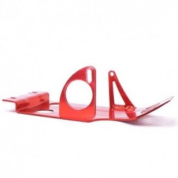 Engine protection plate for engine with E-starter - Red